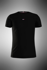 T-Shirt Sport Slim Nera Tommy Hilfiger