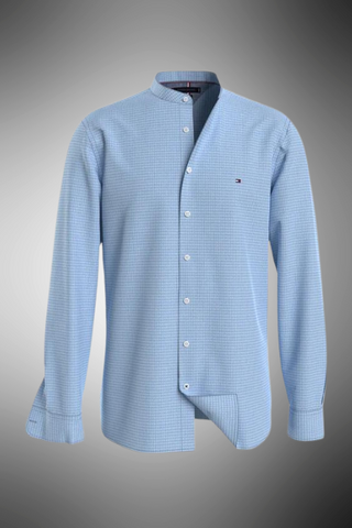 Camicia Tommy Hilfiger Slim Fit Colore Azzurro