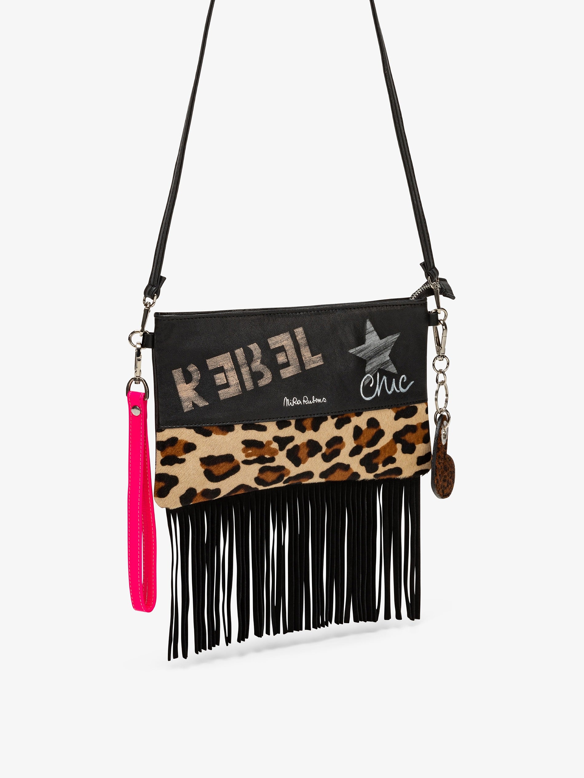 Minibag Frange - Africa Pink