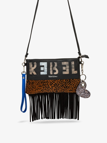 Minibag Frange - Giaguarino Electric Blue