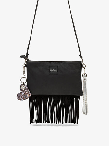 Minibag Frange - Zebrina Silver