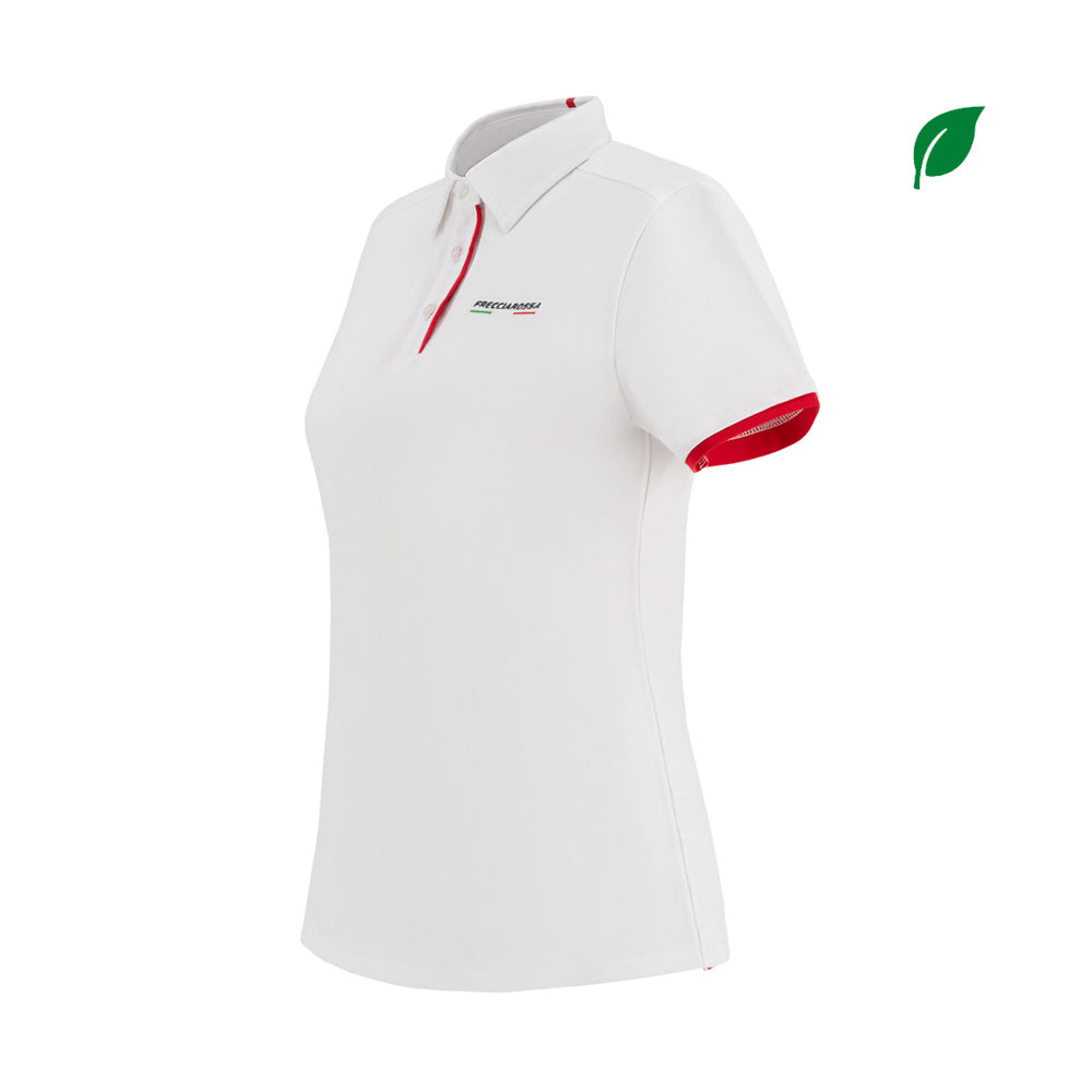 Polo Frecciarossa Donna Bianca