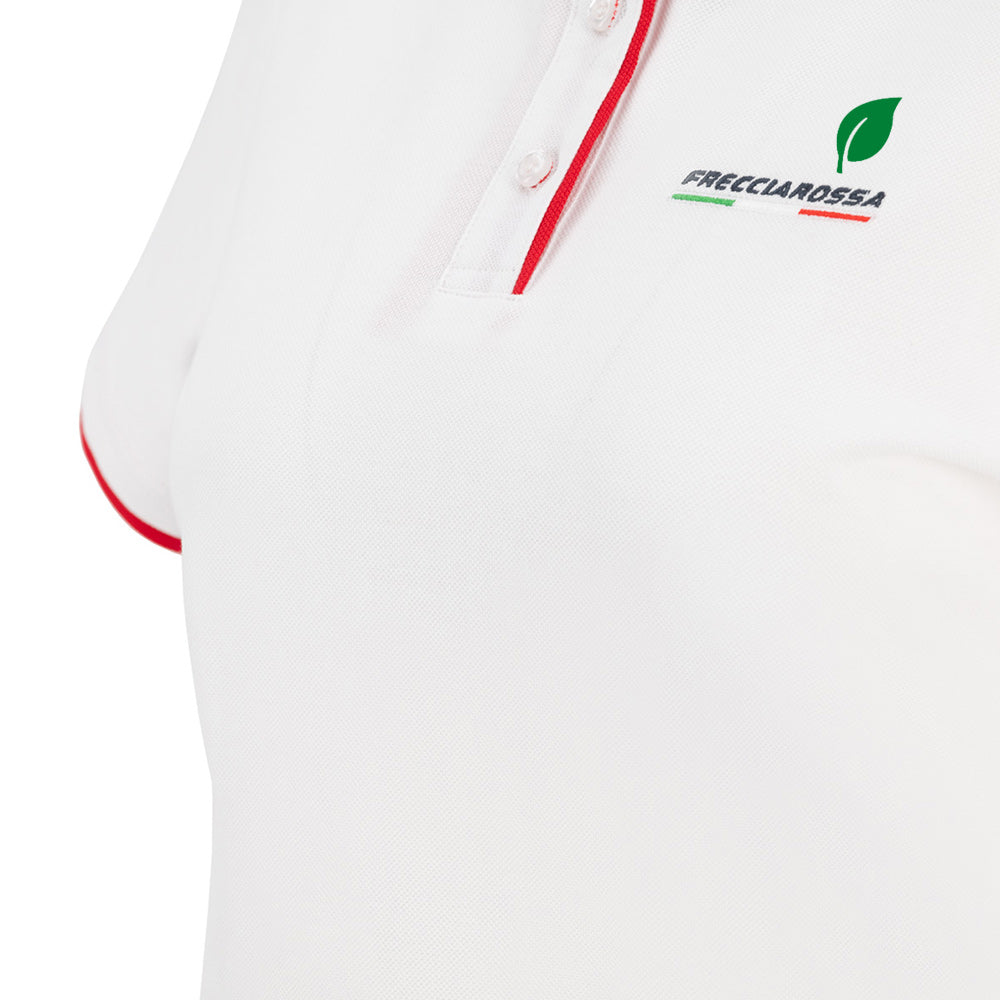 Polo Frecciarossa Donna Bianca
