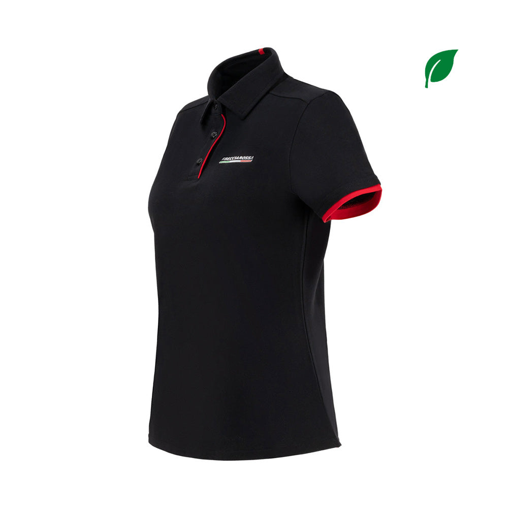Polo Frecciarossa Donna Nera