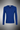 Pullover scollo a v denim misto cachemire