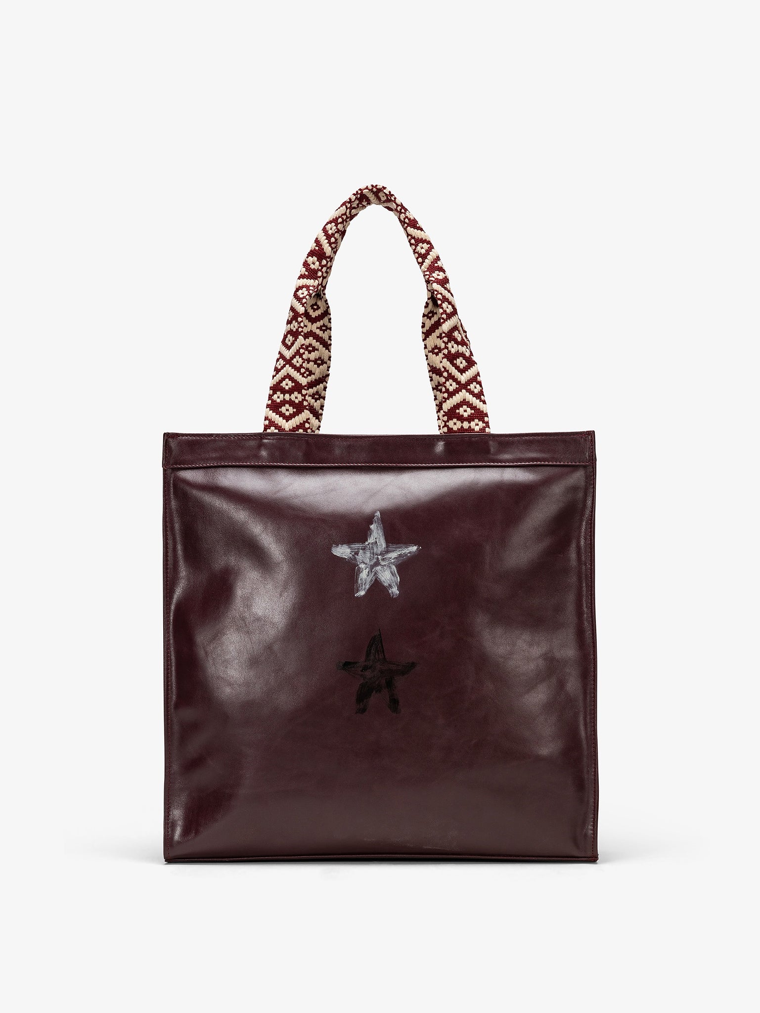 SHOPPING BAG RUBY GLOSSY - STELLA