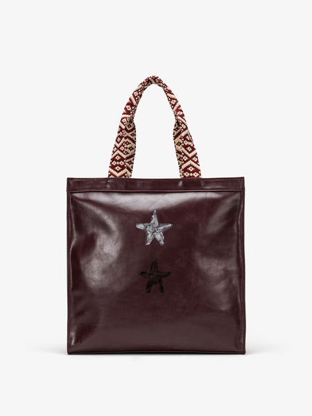 SHOPPING BAG RUBY GLOSSY - STELLA