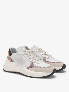 Chunky Sneakers Stinger Python Rose - Stella