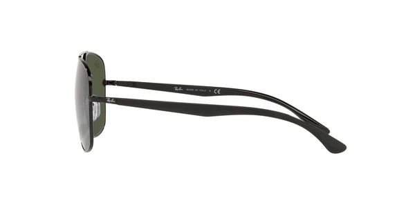 OCCHIALI DA SOLE RAY-BAN RB3683 UNISEX NERI CON LENTI VERDI