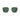 Occhiali Da Sole Polaroid Unisex Squadrati Color Oro Con Lenti Polarizzate Verdi