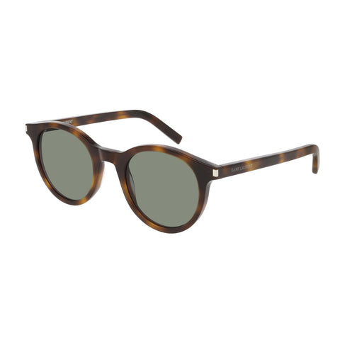 OCCHIALI DA SOLE SAINT LAURENT UNISEX HAVANA CON LENTI VERDI