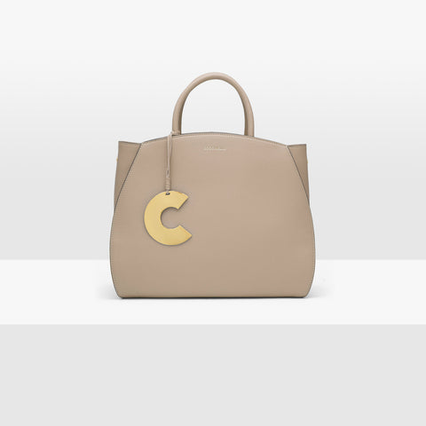 BORSA A MANO/TRACOLLA COCCINELLE CONCRETE MEDIUM POWDER PINK