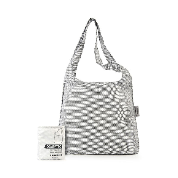 BORSA EASY SHOPPER TUCANO COMPATTO RIPIEGABILE BPCOESH-MENDINI-W | Fronte con dettaglio | Salotto Shop