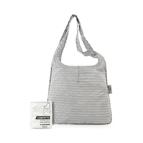 BORSA EASY SHOPPER TUCANO COMPATTO RIPIEGABILE BPCOESH-MENDINI-W | Fronte con dettaglio | Salotto Shop