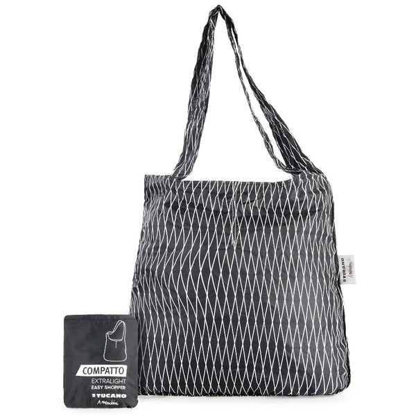 BORSA EASY SHOPPER TUCANO COMPATTO RIPIEGABILE BPCOESH-MENDINI | Fronte con dettaglio  | Salotto Shop
