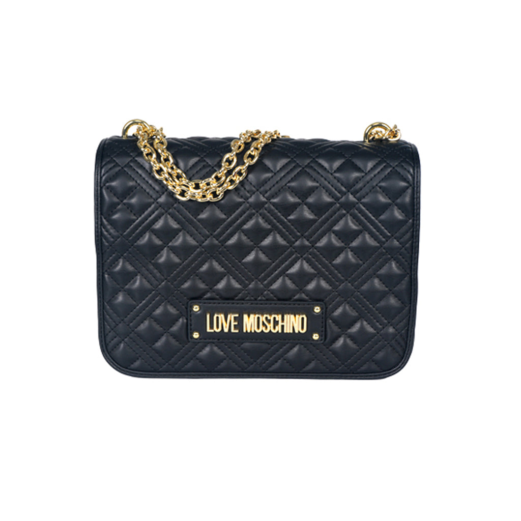 BORSA A SPALLA LOVE MOSCHINO NERO JC4000PP1ELA0000 | Salotto Shop