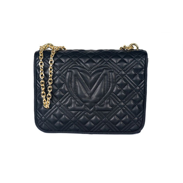 BORSA A SPALLA LOVE MOSCHINO NERO JC4000PP1ELA0000 | Salotto Shop