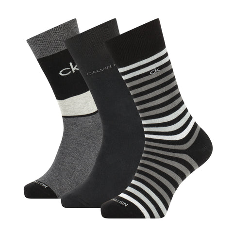 CALZE CK IN CONFEZIONE DA TRE 100003014001999 | Salotto Shop