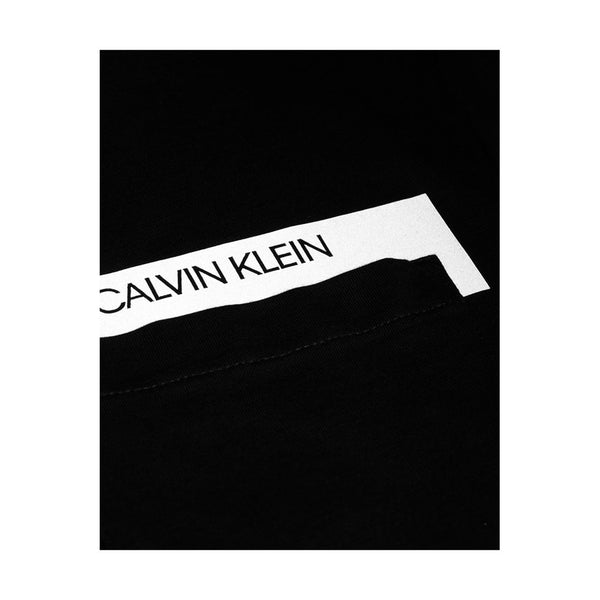 T-SHIRT NERA CK K10K106836BEH_Logo - Salotto-Shop