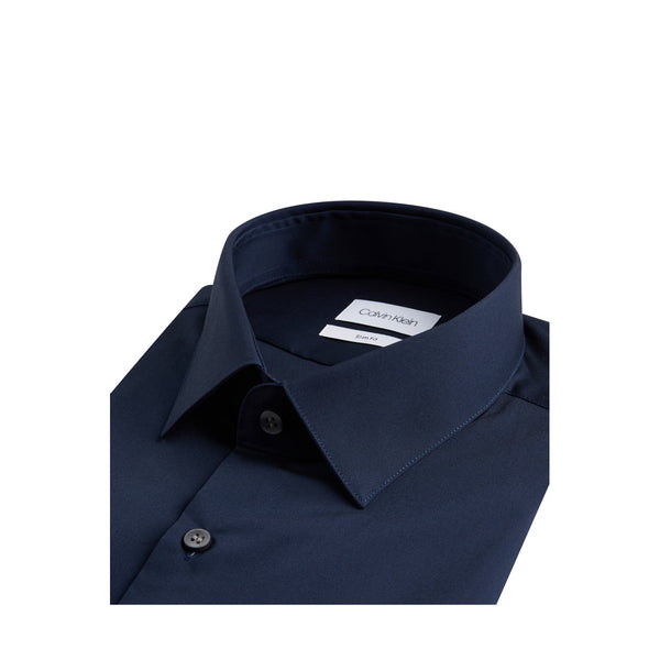CAMICIA BLU MEZZANOTTE CK 1M87647512100 | Dettaglio | Salotto Shop