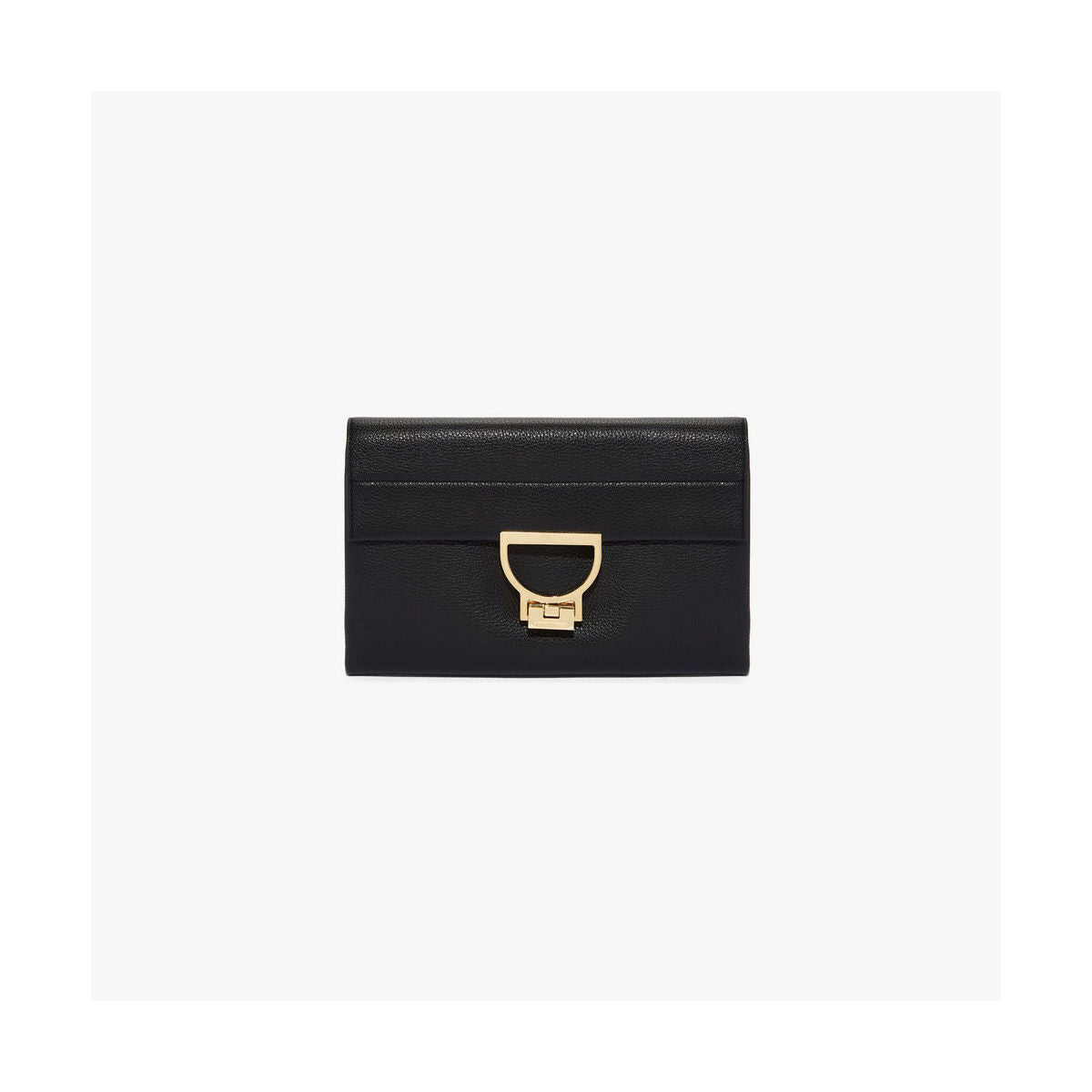 BORSA COCCINELLE ARLETTIS NERO | Fronte | Salotto Shop