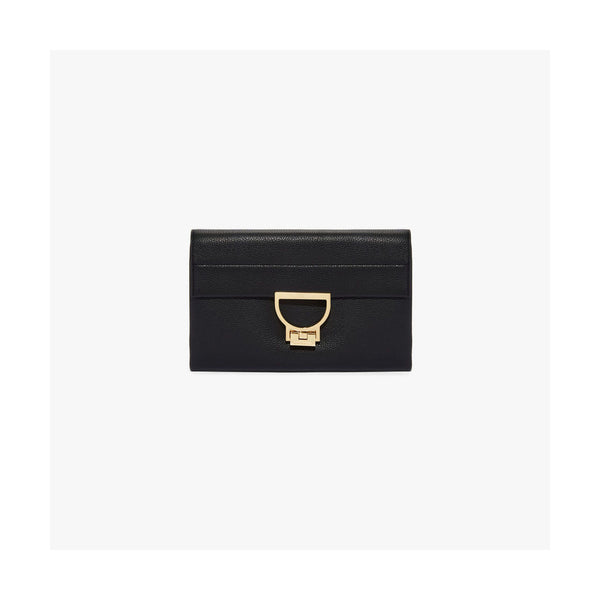 BORSA COCCINELLE ARLETTIS NERO | Fronte | Salotto Shop
