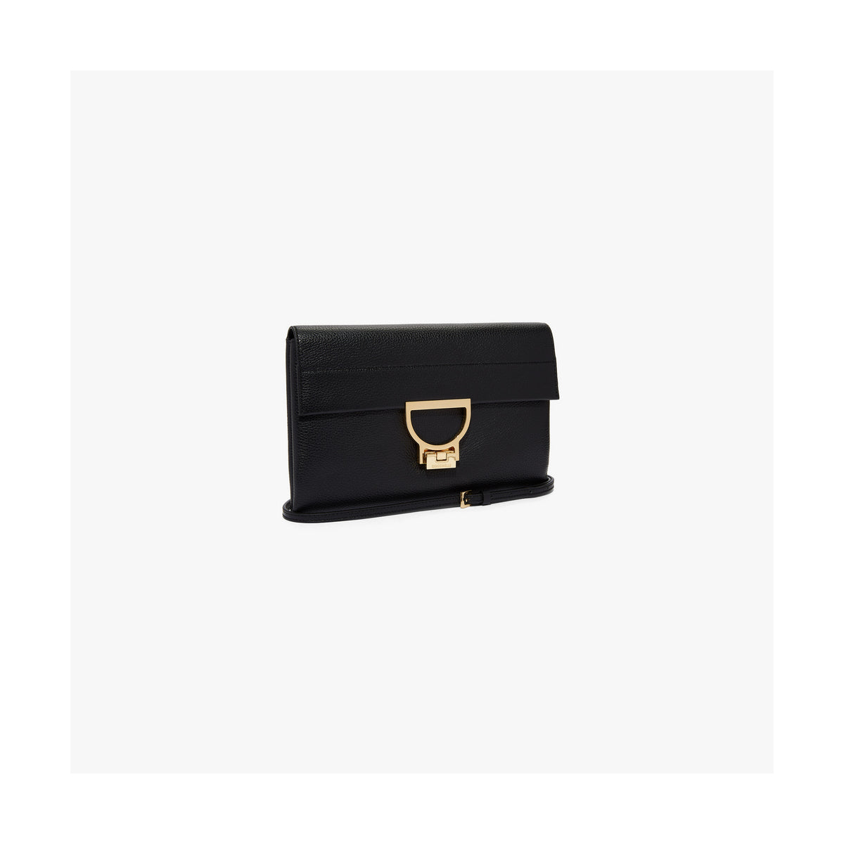 BORSA COCCINELLE ARLETTIS NERO | Laterale | Salotto Shop