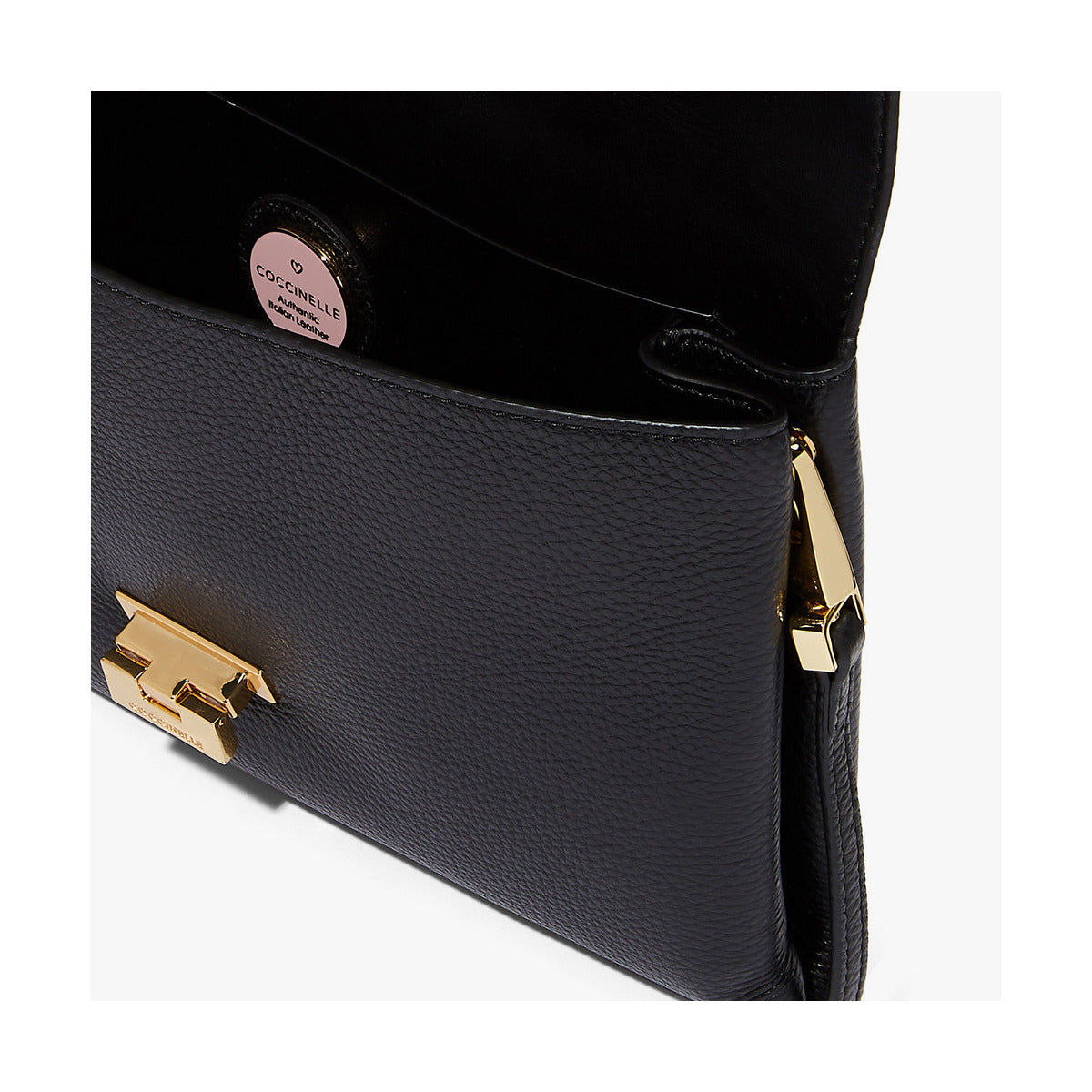 BORSA COCCINELLE ARLETTIS NERO | Dettaglio | Salotto Shop