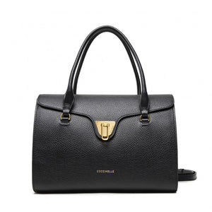 BORSA COCCINELLE BEAT SOFT CON PELLE A GRANA COLORE NERO