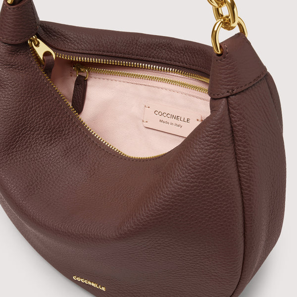 BORSA A SPALLA COCCINELLE MAELODY SMALL COLORE CARRUBA