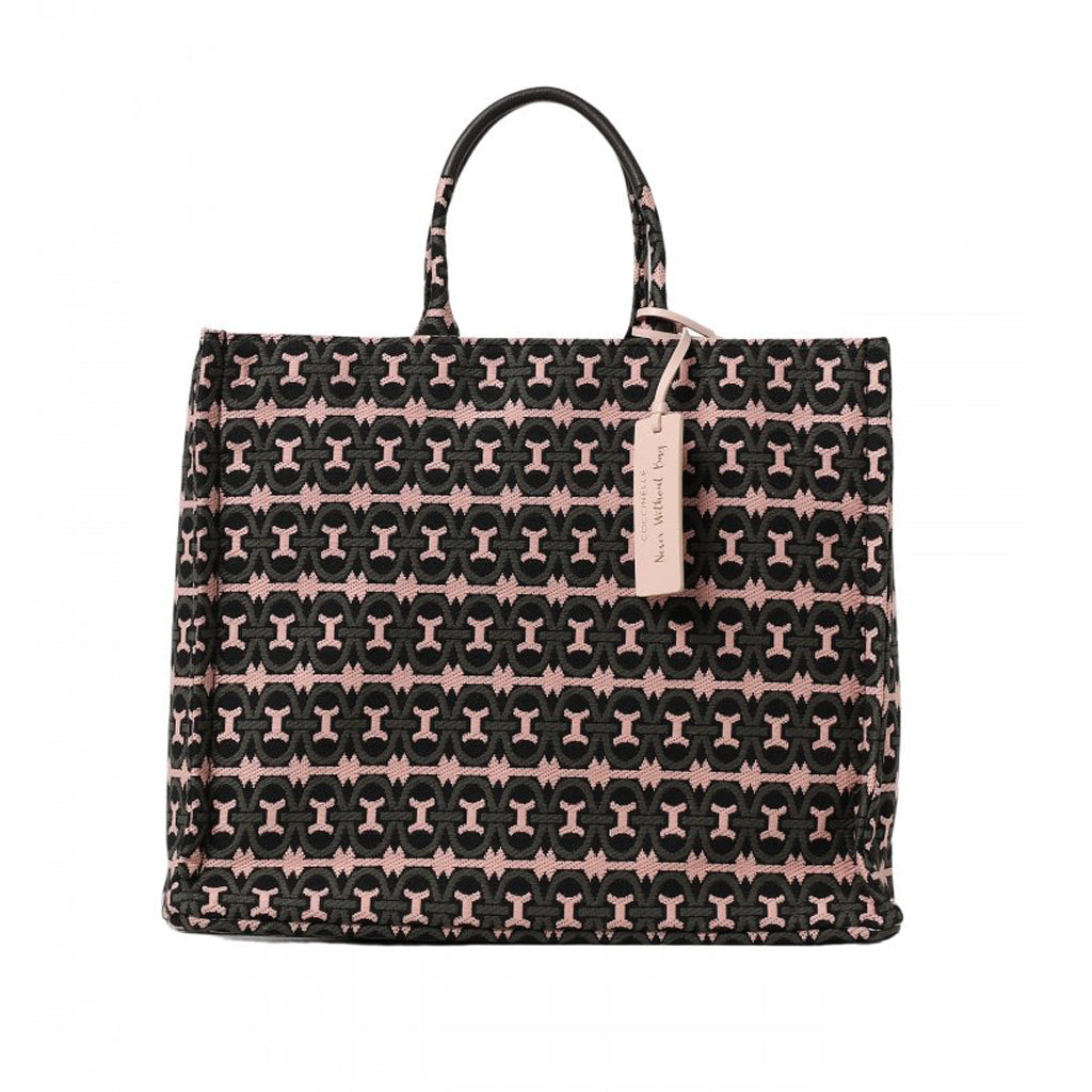BORSA SHOPPING COCCINELLE NEVER WITHOUT BAG MULTICOLOR