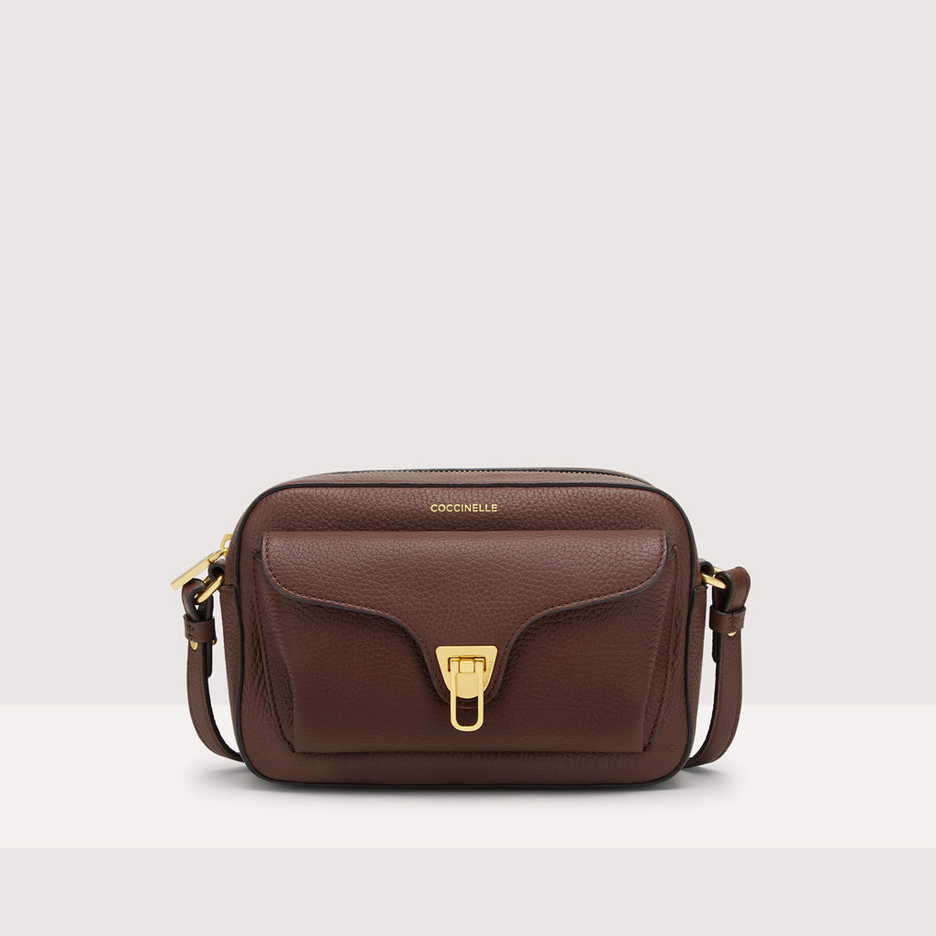 BORSA A TRACOLLA COCCINELLE CAMERA BAG BEAT SOFT MINI COLORE CARRUBA