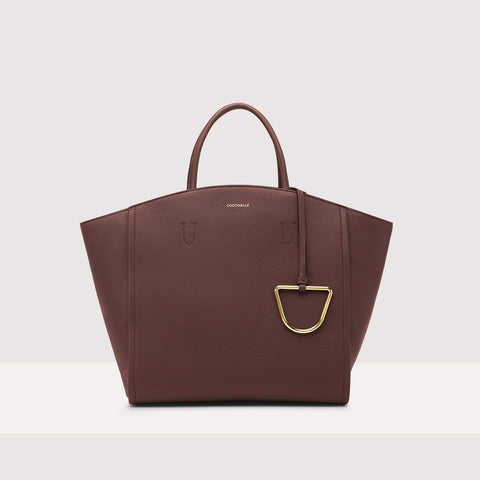BORSA A MANO/SPALLA COCCINELLE NARCISSE MEDIUM COLORE CARRUBA