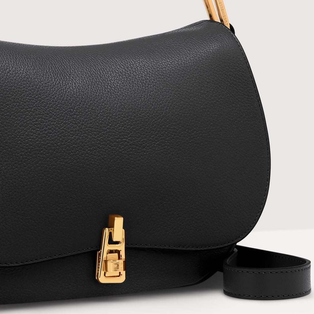 BORSA A MANO/TRACOLLA COCCINELLE MAGIE MEDIUM COLORE NERO