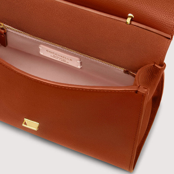 BORSA A MANO/TRACOLLA COCCINELLE NEOFIRENZE SMALL COLORE ACERO
