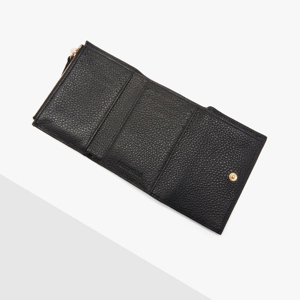 PORTAFOGLIO METALLIC SOFT MINI NERO | E2HW5111001