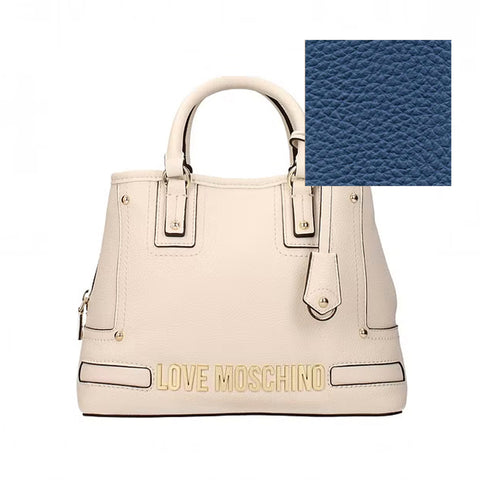 BORSA A MANO LOVE MOSCHINO COLORE BLU DENIM