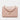 BORSA LOVE MOSCHINO A CUORI COLORE CIPRIA