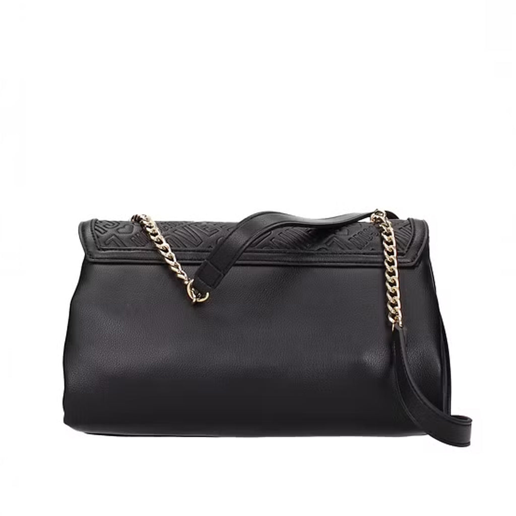 BORSETTA LOVE MOSCHINO FANTASIA LETTERING COLORE NERO