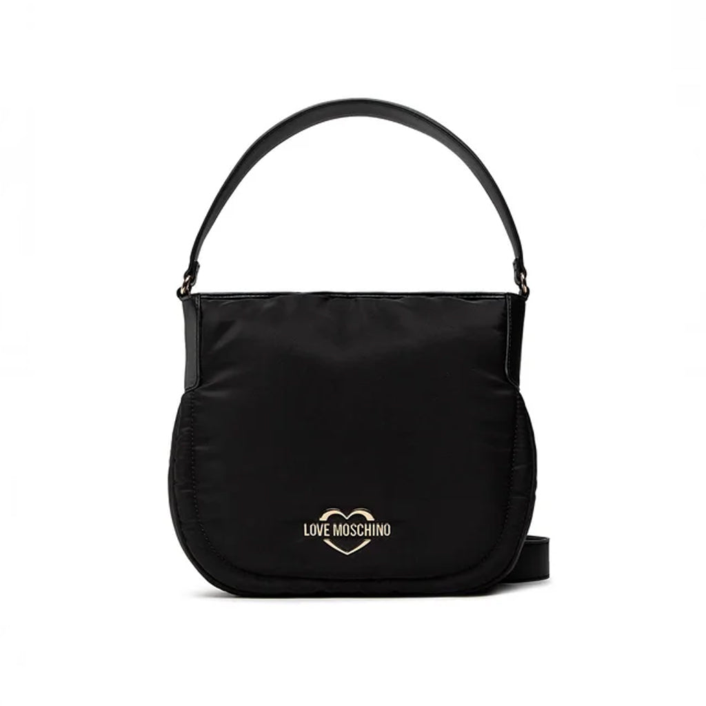 BORSA MANO/TRACOLLA PUFFY LOVE MOSCHINO COLORE NERO