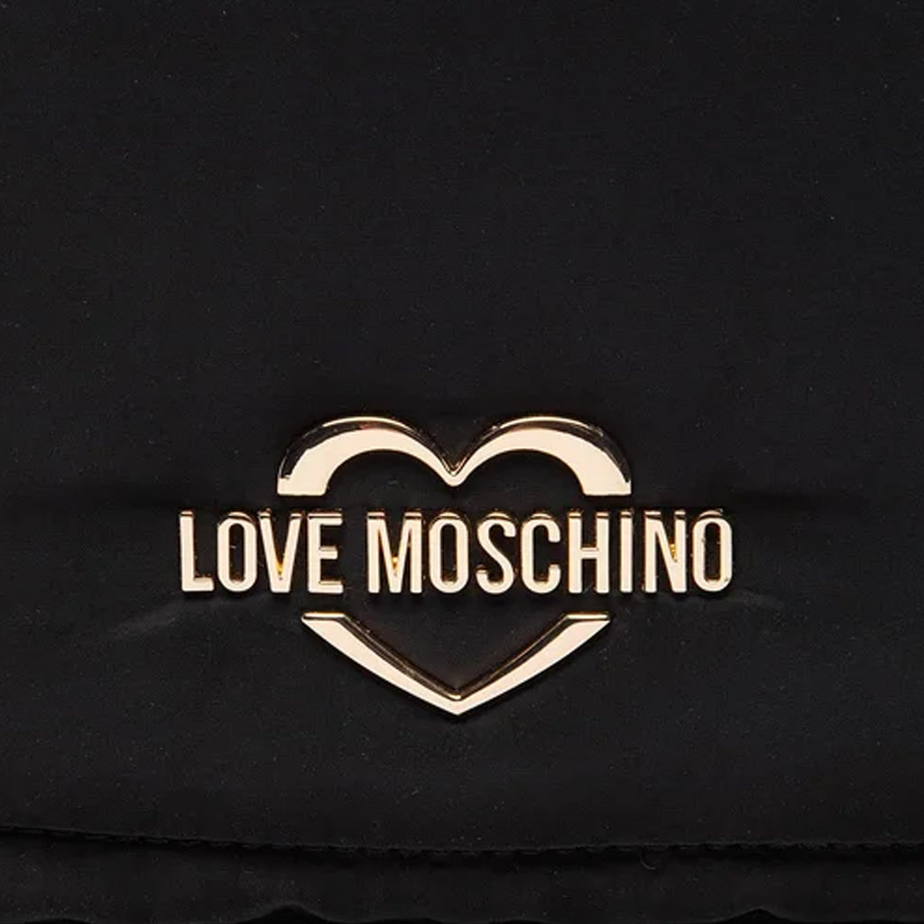 BORSA MANO/TRACOLLA PUFFY LOVE MOSCHINO COLORE NERO