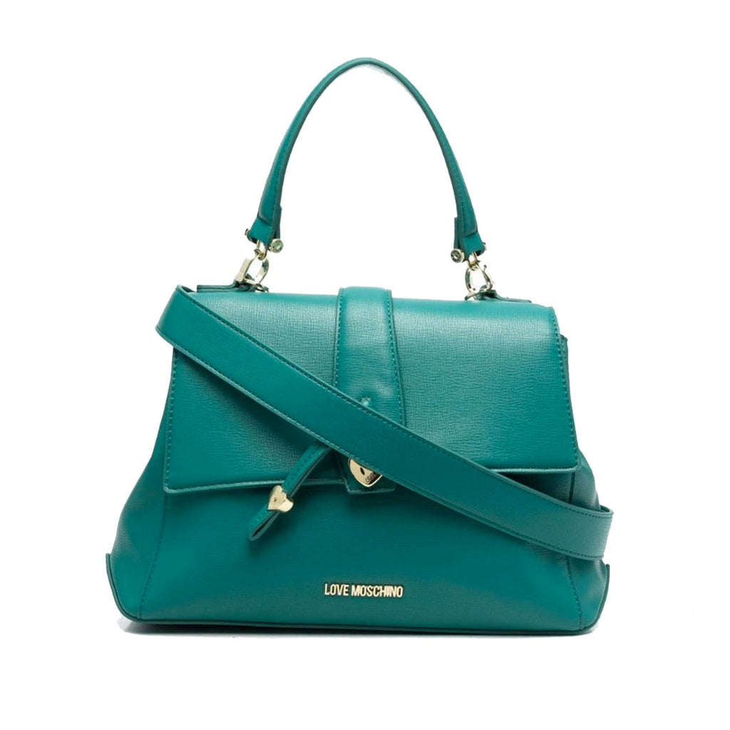 BORSA A MANO/TRACOLLA LOVE MOSCHINO COLORE SMERALDO