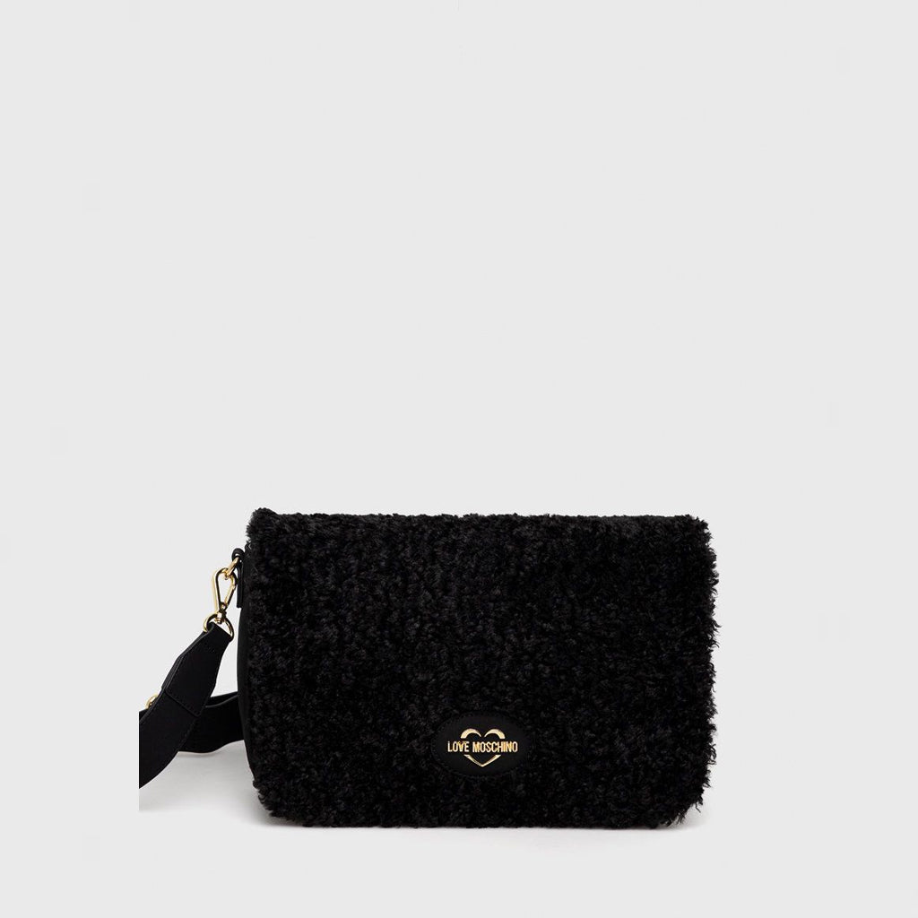 BORSA A MANO/SPALLA LOVE MOSCHINO COLORE NERO