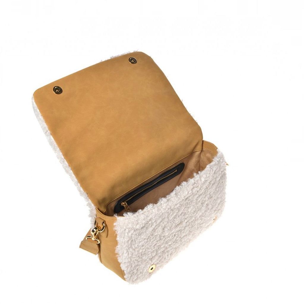 BORSA A MANO/SPALLA LOVE MOSCHINO COLORE BEIGE