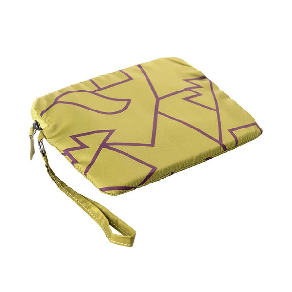 POCHETTE TUCANO COMPATTO VERDE ACIDO BPOUCH-MENDINI-VA | Dettaglio | Salotto Shop