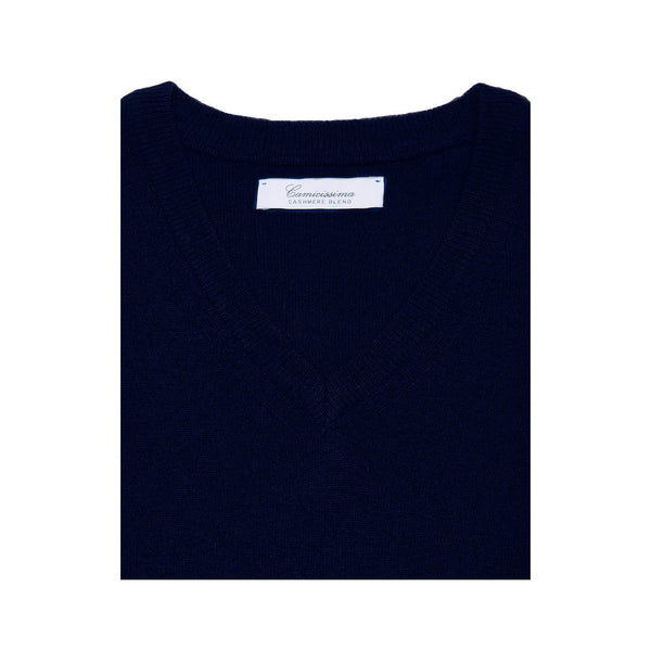 PULLOVER CAMICISSIMA CPMCVHABG00SW80DARK BLUE | Dettaglio | Salotto Shop
