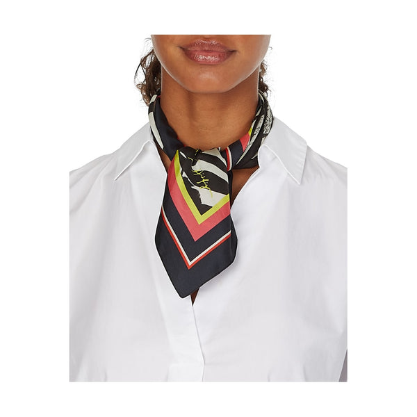 BANDANA IN SETA STAMPA PALME TH AW0AW100660GJ Neck - Salotto Shop