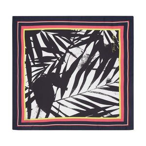 BANDANA IN SETA STAMPA PALME TH AW0AW100660GJ Front - Salotto Shop