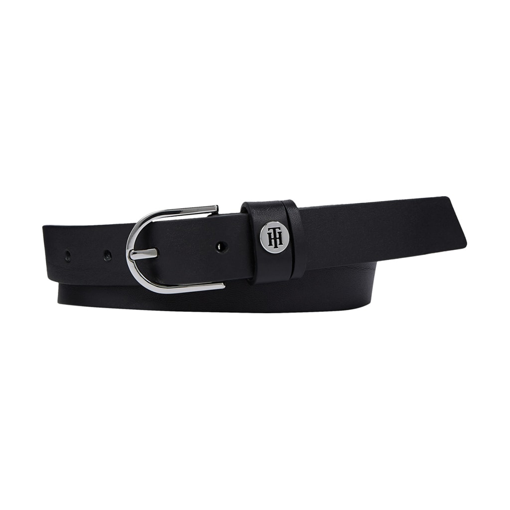 CINTURA NERA TH AW0AW10074BDS Front - Salotto Shop