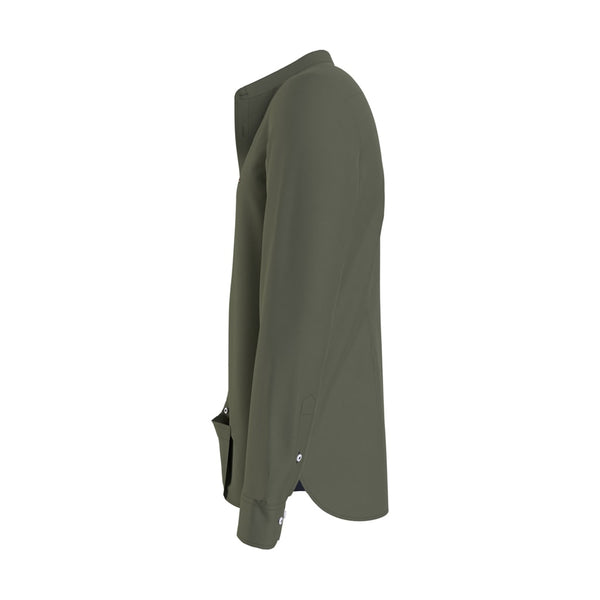 CAMICIA SLIM FIT TH VERDE MW0MW14761M04 Side- Salotto Shop